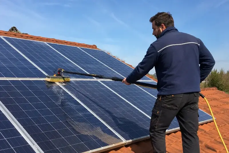 Nettoyage et entretien de panneaux solaires à Lignan-sur-Orb