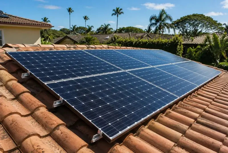 Installation de panneaux solaires à Lignan-sur-Orb